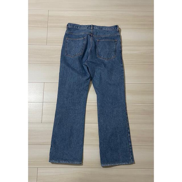 ALLEGE - allege Semi Flare Bleaching Denim PTの通販 by 汚物 ALLEGE - allege Semi Flare Bleaching Denim PTの通販 by 汚物