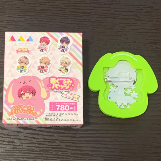 A3！　シトロン　着ぐるみ　バッジ エンタメ/ホビーのアニメグッズ(バッジ/ピンバッジ)の商品写真