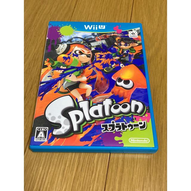 任天堂(ニンテンドウ)のSplatoon（スプラトゥーン） Wii U エンタメ/ホビーのゲームソフト/ゲーム機本体(家庭用ゲームソフト)の商品写真