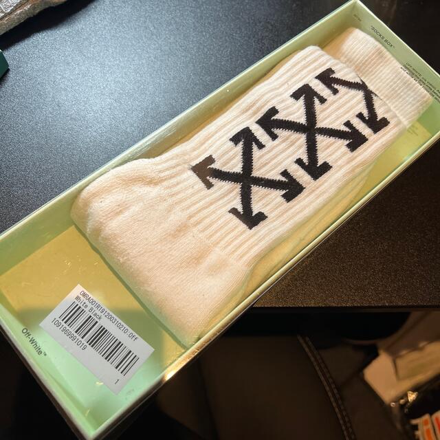 Off white Sox 靴下　オフホワイト　off-white