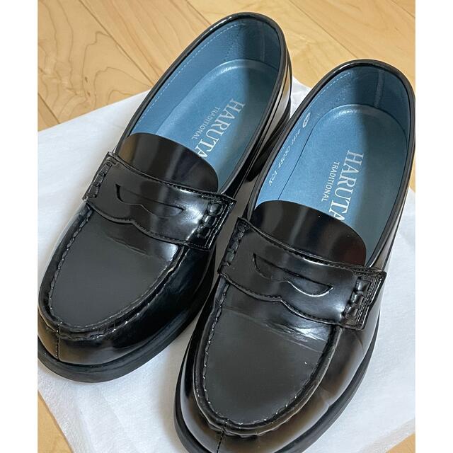 HARUTA(ハルタ)のHARUTA ローファー　黒　23.5  ゆったり3E レディースの靴/シューズ(ローファー/革靴)の商品写真