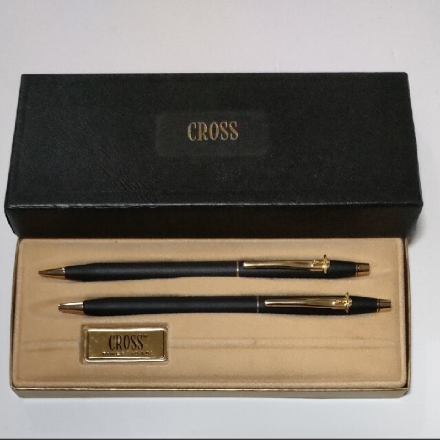 買取オンライン CROSSボールペンとシャープペンシルのセット 筆記具 DIAMONSINTERNATIONAL
