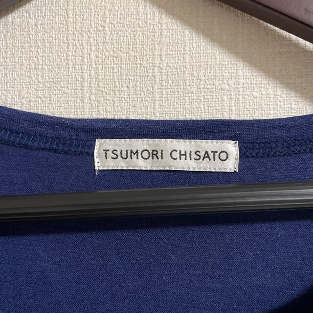 TSUMORI CHISATO(ツモリチサト)のツモリチサト TSUMORI CHISATO カットソー おばけ柄 レディースのトップス(カットソー(長袖/七分))の商品写真