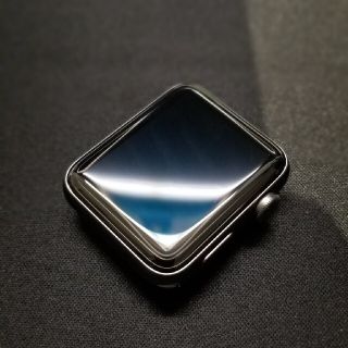 アップルウォッチ(Apple Watch)の[美品]Apple Watch season3(腕時計(デジタル))