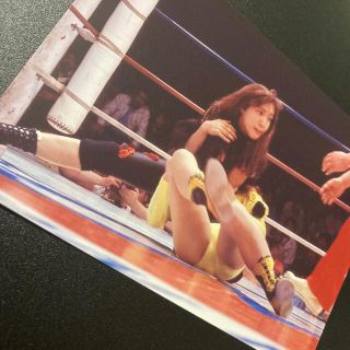 キューティー鈴木 尾崎魔弓 生写真11 ジャパン女子プロレスの通販 by