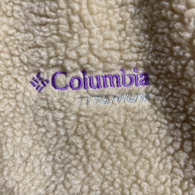 Columbia(コロンビア)の美品★columbia コロンビア ベスト フリース フード付き リバーシブル レディースのトップス(ベスト/ジレ)の商品写真