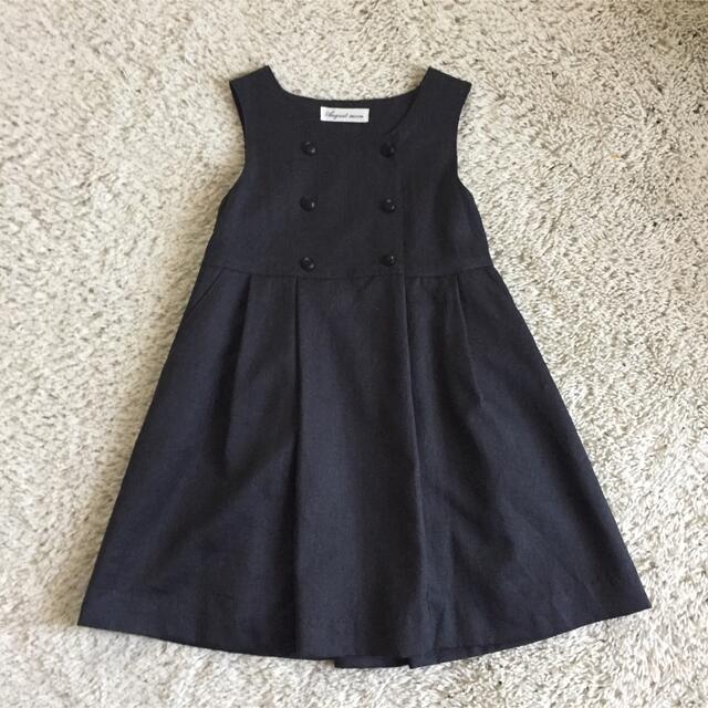 入学式　女の子　ワンピーススーツ　120 キッズ/ベビー/マタニティのキッズ服女の子用(90cm~)(ジャケット/上着)の商品写真