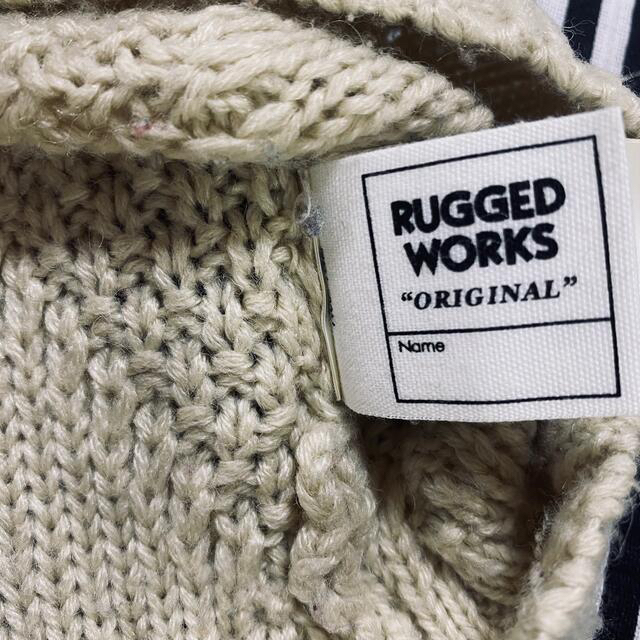 RUGGEDWORKS(ラゲッドワークス)のRUGGEDWORKS  タートルニット　ケーブルニット キッズ/ベビー/マタニティのキッズ服女の子用(90cm~)(ニット)の商品写真