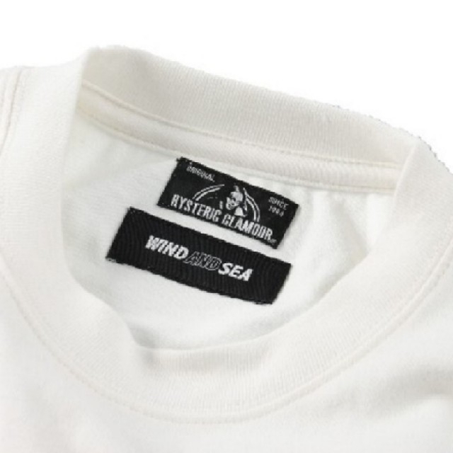 HYSTERIC GLAMOUR(ヒステリックグラマー)のL★HYSTERIC GLAMOUR x WDS T-shirt　WHITE メンズのトップス(Tシャツ/カットソー(半袖/袖なし))の商品写真