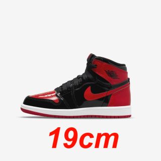 ナイキ(NIKE)のJordan ジョーダン 1 レトロ HIGH OG キッズ 19cm(スニーカー)