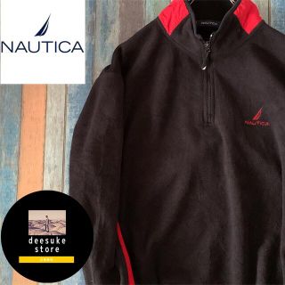 ノーティカ(NAUTICA)の☆ノーティカ☆NAUTICA ハープジップ　フリース　ワンポイントロゴ　刺繍(スウェット)