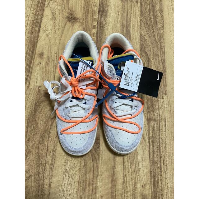 OFF-WHITE × NIKE DUNK LOW 1 OF 50 "19"