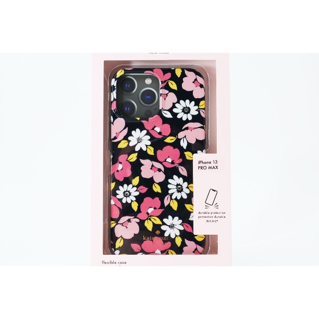 kate spade new york(ケイトスペードニューヨーク)のケイトスペードkate spadeフラワー携帯ケースiphone13Promax スマホ/家電/カメラのスマホアクセサリー(iPhoneケース)の商品写真