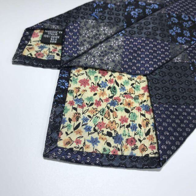 Paul Smith(ポールスミス)の【akuty様】美品 ポールスミス イタリア製 ネクタイ 織柄 花柄 ハーリキン メンズのファッション小物(ネクタイ)の商品写真