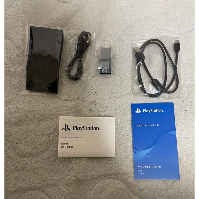 PlayStation(プレイステーション)のPlayStation(プレミアムワイヤレスヘッドセット) スマホ/家電/カメラのオーディオ機器(ヘッドフォン/イヤフォン)の商品写真