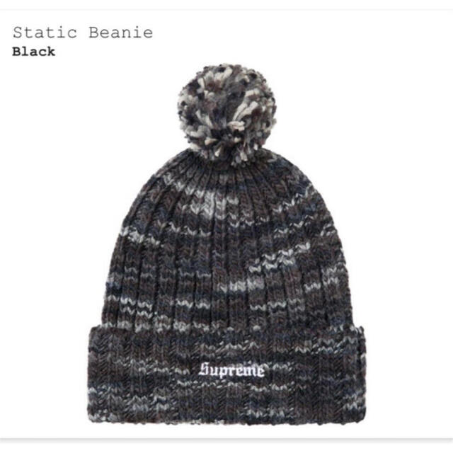 Supreme Static Beanie 20AW帽子