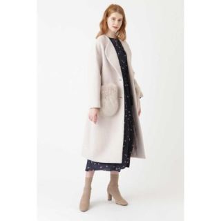 JILLSTUART - ジルスチュアート⭐︎ポケットファー付ロングコート