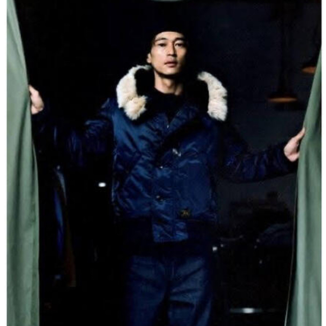 W)taps - 美品 激安 WTAPS N-2B 窪塚着 ブラック ストリート の W)taps - 美品 激安 WTAPS N-2B 窪塚着 ブラック ストリート の