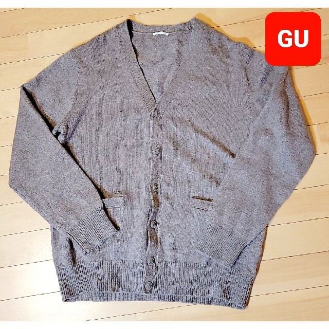 GU(ジーユー)のGU！ニットカーディガンです。 メンズのトップス(カーディガン)の商品写真