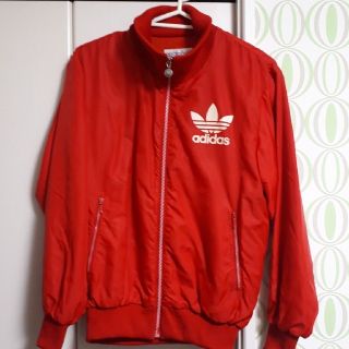 アディダス(adidas)のデサント製古着80'sアディダスadidas　ナイロンジャケット(ジャージ)