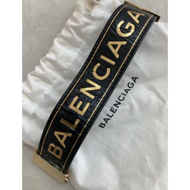 Balenciaga - 美品BALENCIAGA バレンシアガ レザー ゴールド