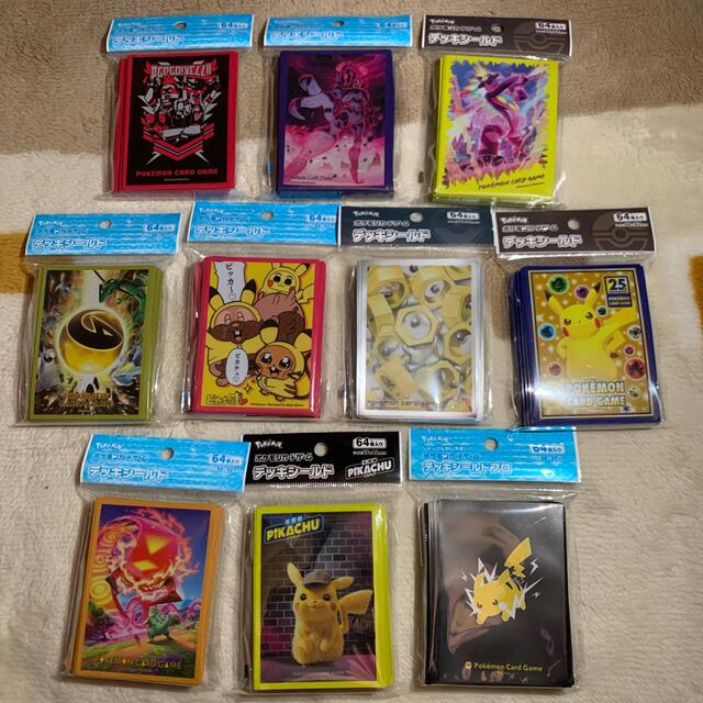 送料込み！ ポケモンカード デッキシールド 10個セット スリーブ