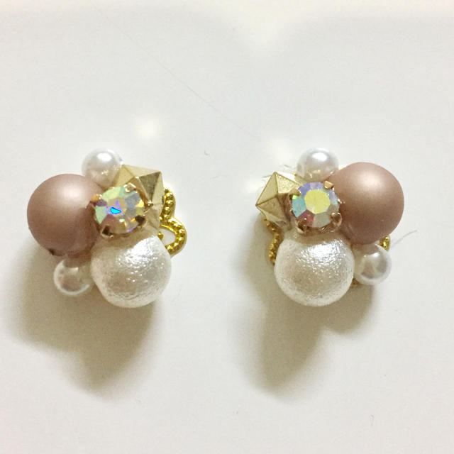 ＊Classic bijou pierce&earring＊ ハンドメイドのアクセサリー(ピアス)の商品写真