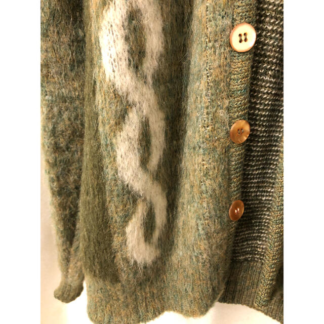 Puritan mohair cardigan モヘア　カーディガン メンズのトップス(カーディガン)の商品写真