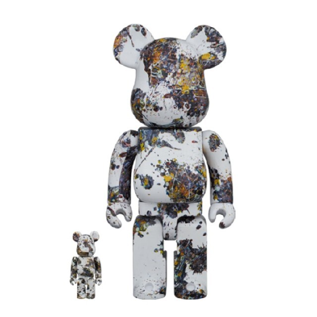 おもちゃ/ぬいぐるみBE＠RBRICK Jackson Pollock Studio400％100%