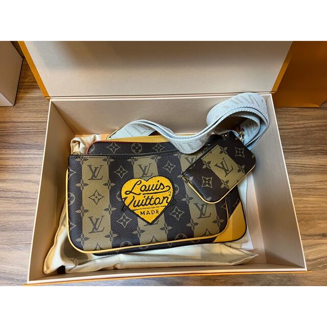 新素材新作 LOUIS made lv nigo x Vuitton Louis - VUITTON ショルダー