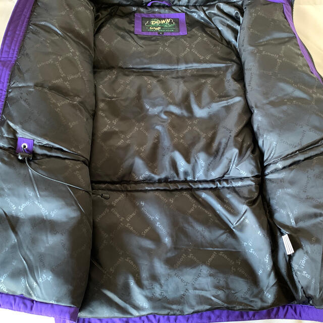 schott(ショット)のSchott ショットダウン 新品タグ付き サイズS 紫 メンズのジャケット/アウター(ダウンジャケット)の商品写真