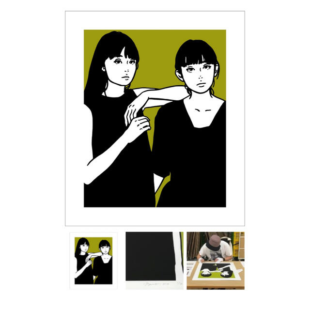 KYNE Untitled: A シルクスクリーン SP.25 エンタメ/ホビーの美術品/アンティーク(版画)の商品写真