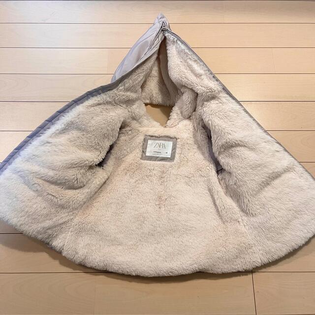 ZARA KIDS(ザラキッズ)のZARA Baby ジャケット　ファーコート　小人コート　ダウン　アウター キッズ/ベビー/マタニティのベビー服(~85cm)(ジャケット/コート)の商品写真