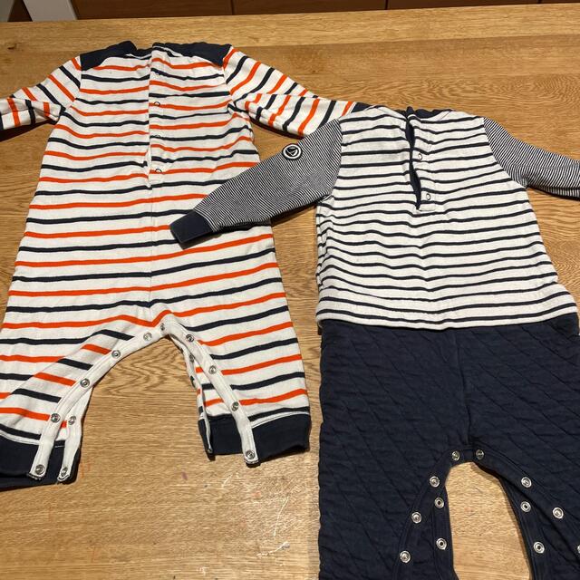 PETIT BATEAU(プチバトー)のプチバトー　ロンパース キッズ/ベビー/マタニティのベビー服(~85cm)(ロンパース)の商品写真