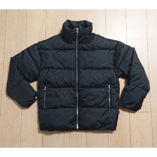 ドクターデニム(Dr.Denim)のS 新品 DR.DENIM パファージャケット  ダウンジャケット ブラック(ダウンジャケット)