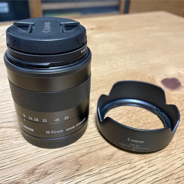 【美品】EF-M18-55mm F3.5-5.6 IS STM 標準ズームレンズ