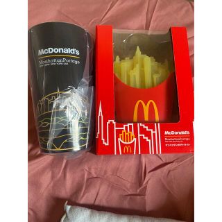マクドナルド(マクドナルド)のマクドナルド福袋　コップとポテトライト　(ノベルティグッズ)