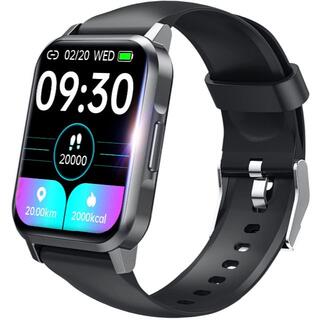 Bluetooth5.2 スマートウォッチ 腕時計 1.69インチ大画面  a(腕時計(デジタル))