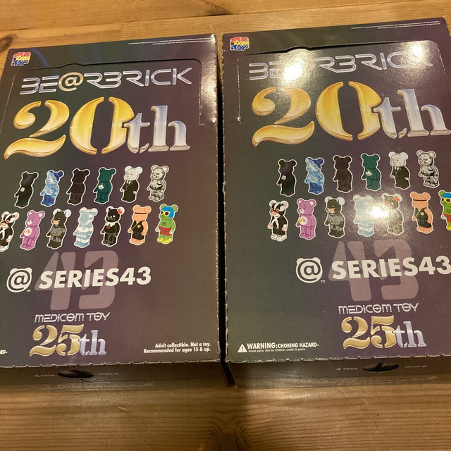 BE@RBRICK SERIES 43 2box 未開封