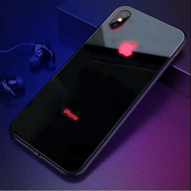 【みんな大注目❗️】着信で光る！LED iPhoneケース スマホ/家電/カメラのスマホアクセサリー(iPhoneケース)の商品写真