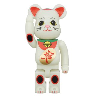 メディコムトイ(MEDICOM TOY)のBE@RBRICK 招き猫 福入 蓄光 100% & 400％　2点セット(その他)