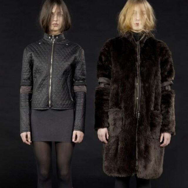 MM6×OPENING CEREMONY ファーコート 超人気 4800円引き kinetiquettes.com