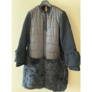 バーニーズニューヨーク(BARNEYS NEW YORK)のお値下げ　美品⭐︎ ヨーコチャン  ファー　コート　36(ダウンコート)