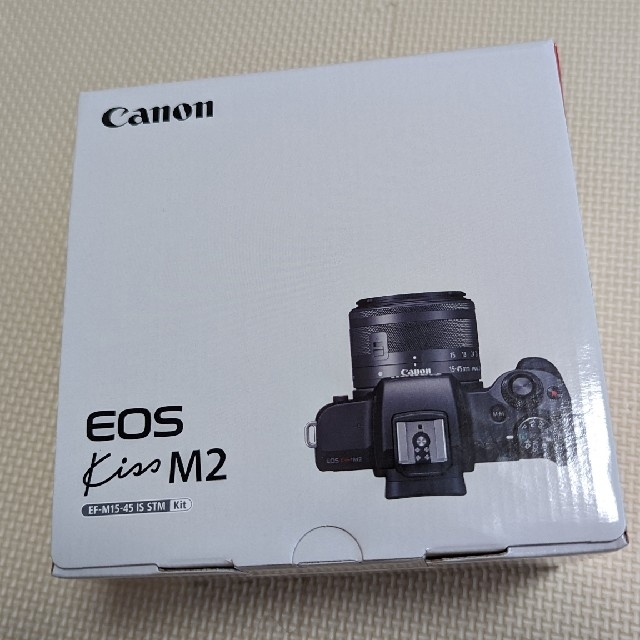 名作 Canon - Canon EOS Kiss M2 ブラック レンズキット ミラーレス