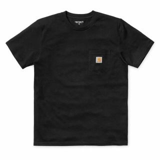 カーハート(carhartt)のS/S POCKET T-SHIRT ブラック　M(Tシャツ/カットソー(半袖/袖なし))