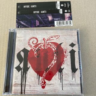 ラルクアンシエル(L'Arc～en～Ciel)のANTI（初回限定盤A）HYDE 美品　アルバムCD(ポップス/ロック(邦楽))