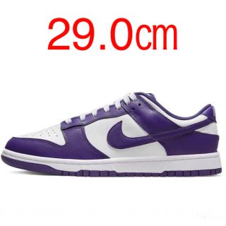 ナイキ(NIKE)のNIKE DUNK LOW CHAMPIONSHIP CORT PURPLE (スニーカー)