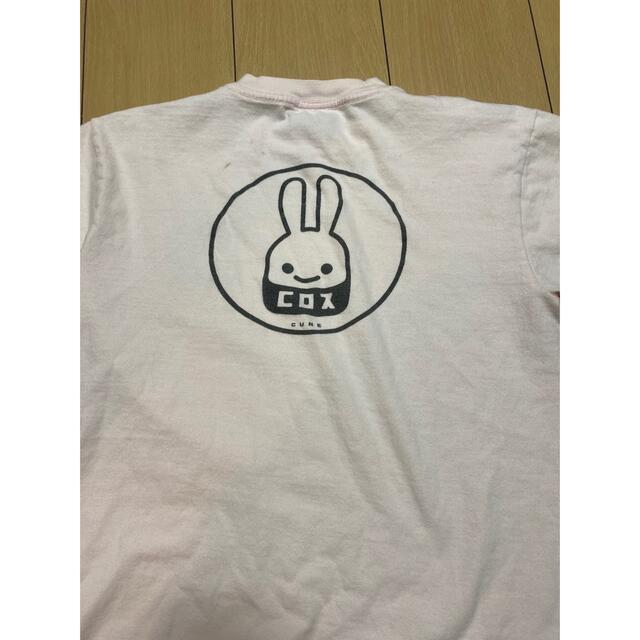 CUNE(キューン)のCUNE 古着 うさぎTシャツ ピンク レディースのトップス(Tシャツ(半袖/袖なし))の商品写真