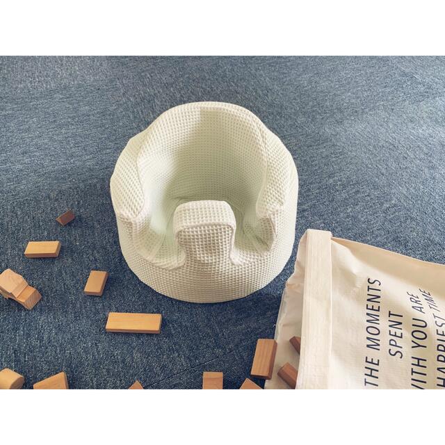 Bumbo(バンボ)のバンボカバー〜cotton100％生成りワッフル キッズ/ベビー/マタニティの寝具/家具(シーツ/カバー)の商品写真