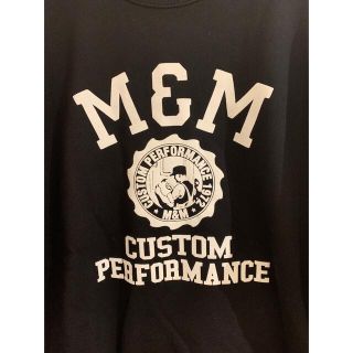 M&M - ☆M&M CUSTOM PERFORMANCE クルーネックスウェット サイズMの